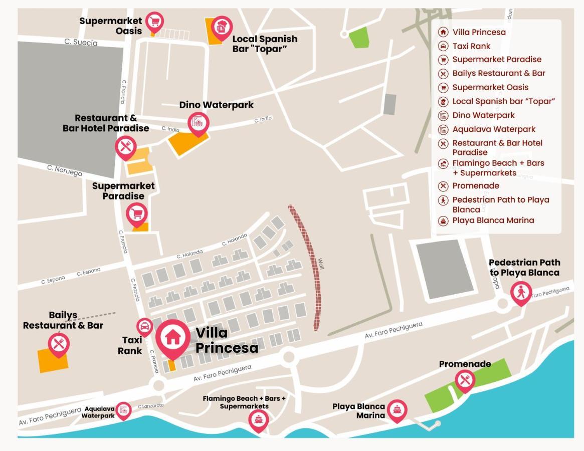 Stylish 6 Bedroom Villa Princesa - Hot Tub - Heated Pool - Near Beach & Waterparks ปลายาบลังกา ภายนอก รูปภาพ
